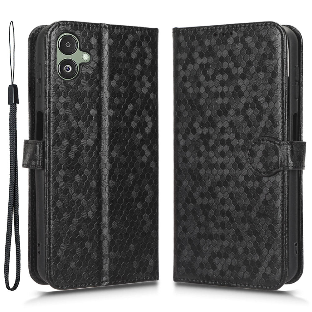 For Samsung Galaxy F14 5G Stand Wallet Phone Case PU Leather Dot Pattern Imprinted Smartphone Cover For Samsung Galaxy F14 5G Stand Wallet Phone Case PU Leather Dot Pattern Imprinted Smartphone Cover